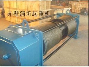 該產(chǎn)品為固定卷揚式葫蘆。